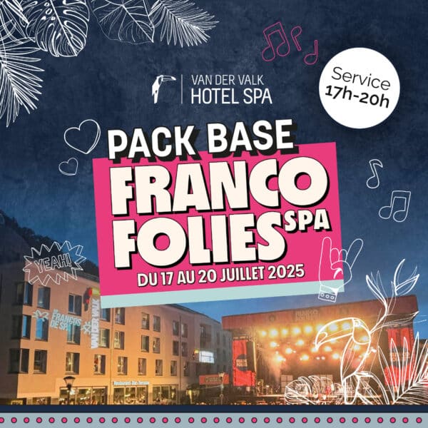 Pack Francofolies - service 17h-20h