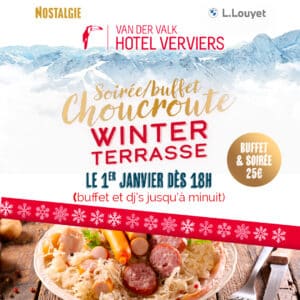 01/01 - Soirée & Buffet choucroute @ The Winter Terrasse